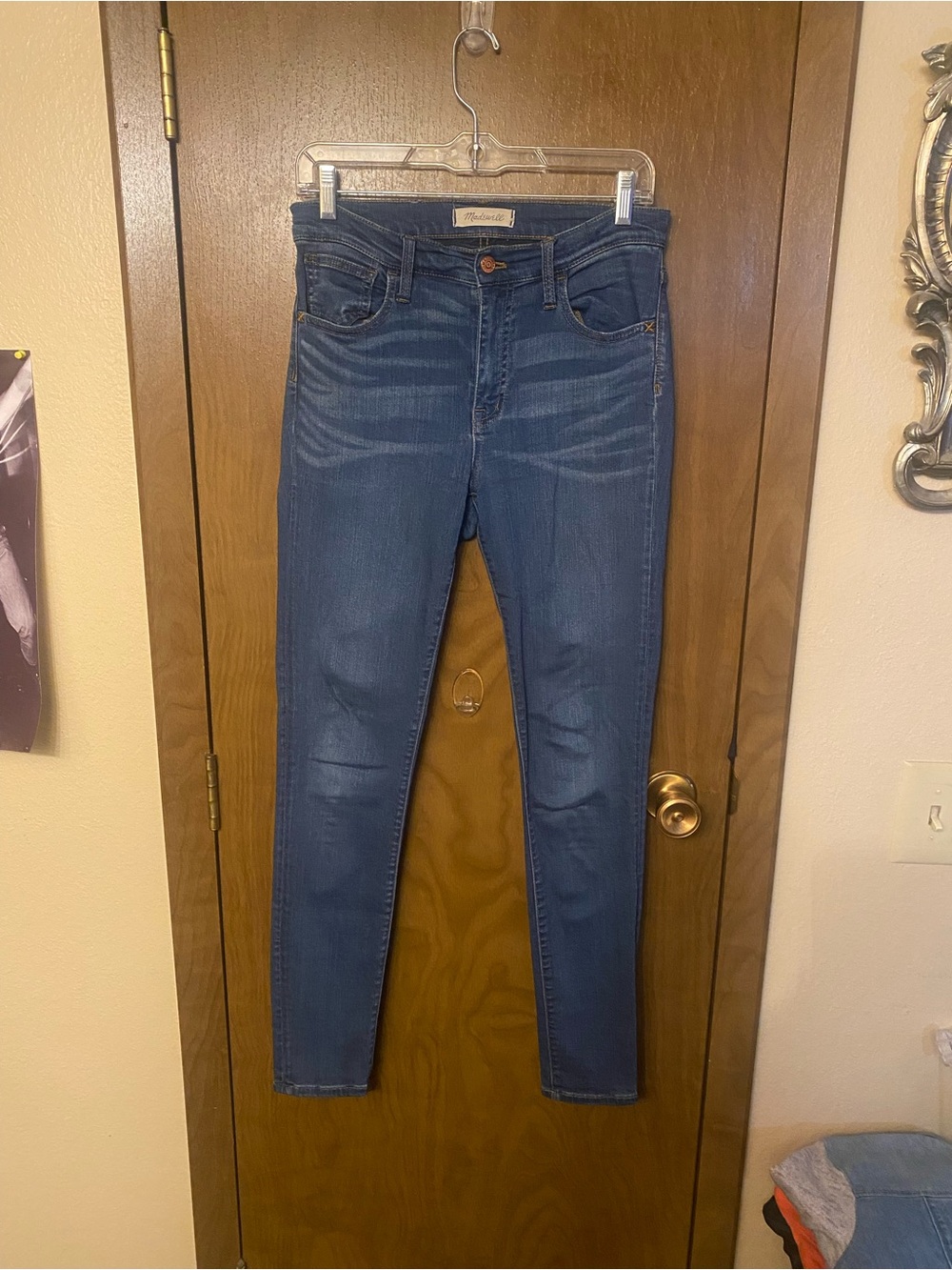 Madewell Dark Blue Skinny Jeans